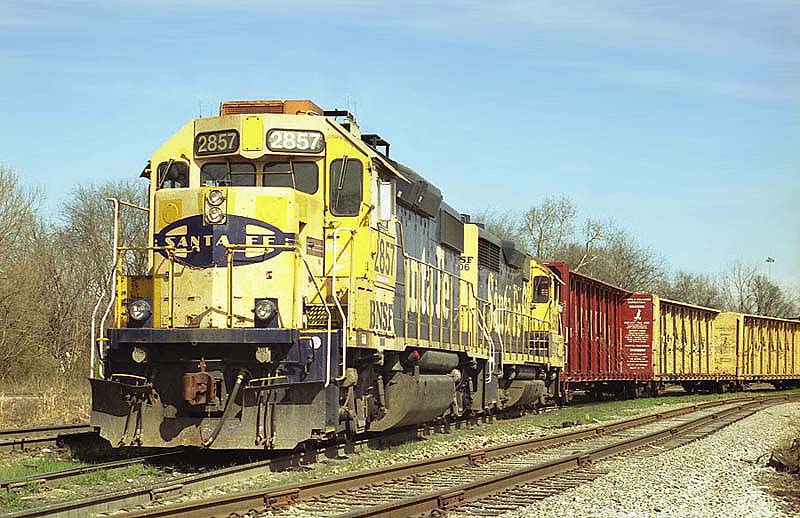 BNSF'S East Thomas Yard