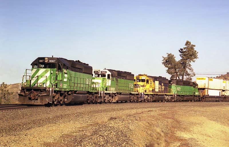 BNSF'S Mojave Sub