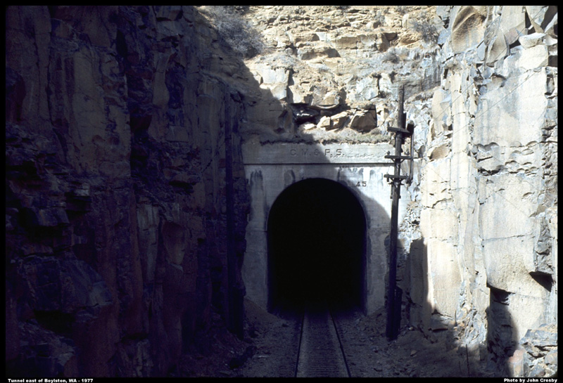 BOYLSTON TUNEL, View West 1977