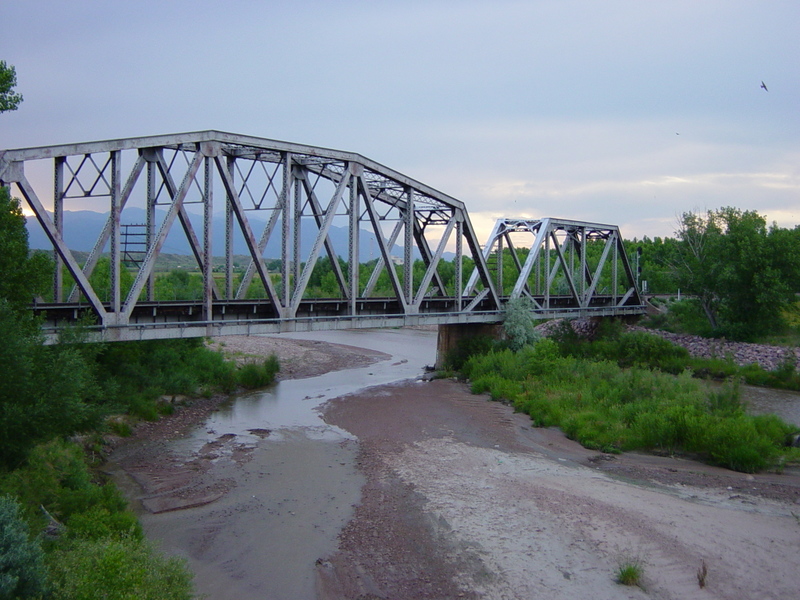 Bridge south of Fountain,CO