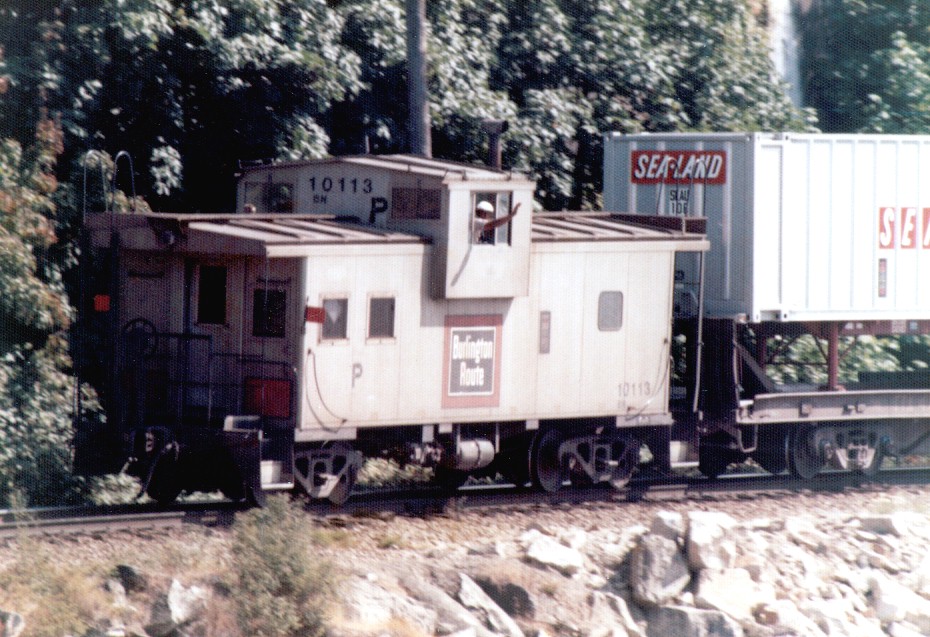 Burlington Route cab