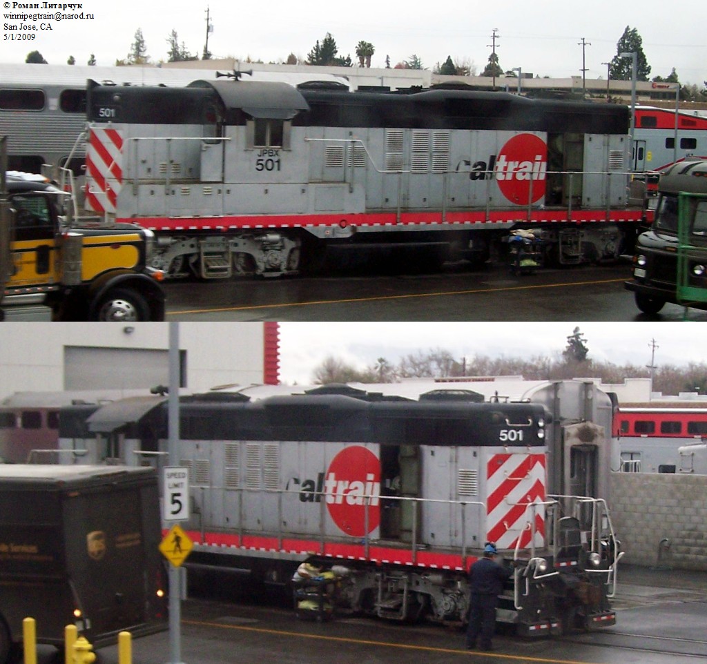 CalTrain 501 ex-SP GP9