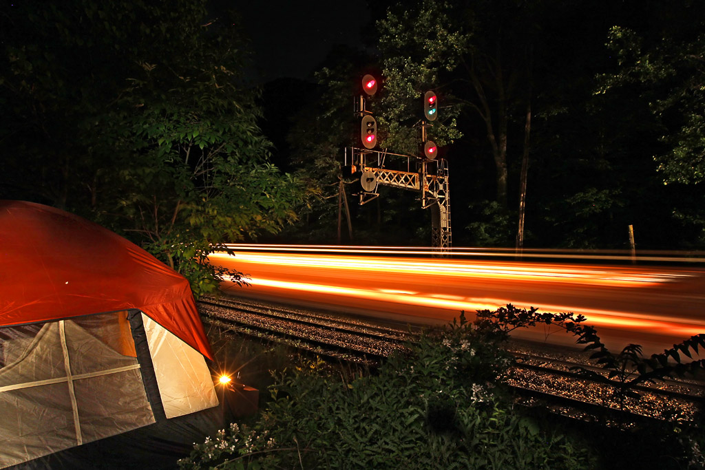 Camping on the old C&O