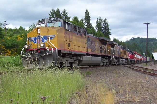 Can't CORP lead one of their trains??