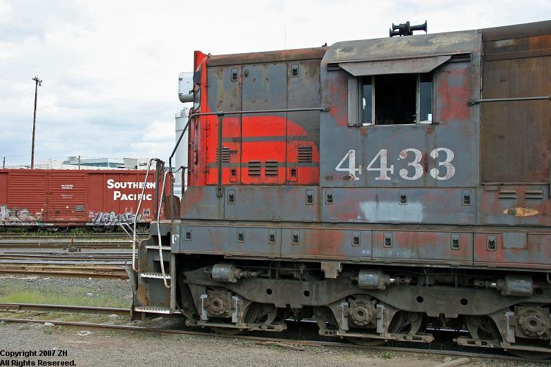 Chase on for the P&W #4433 Special Train move.