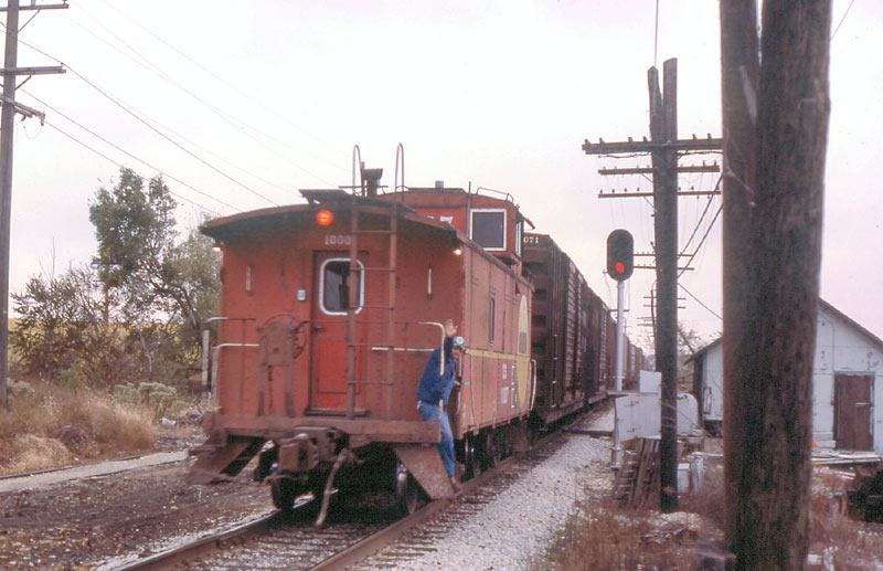 Chicago Missouri and Western Caboose