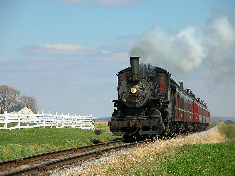 Chugging Down the Line