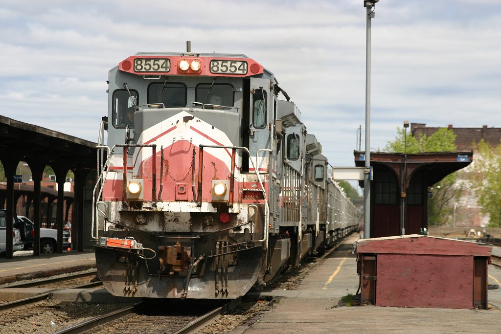Circus train heading south