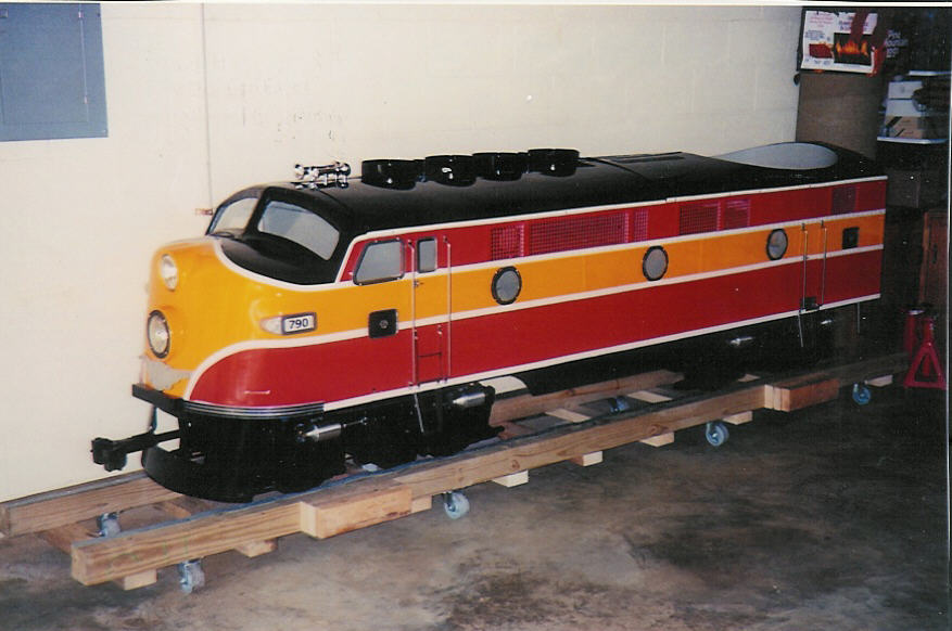 Clint County RR new loco