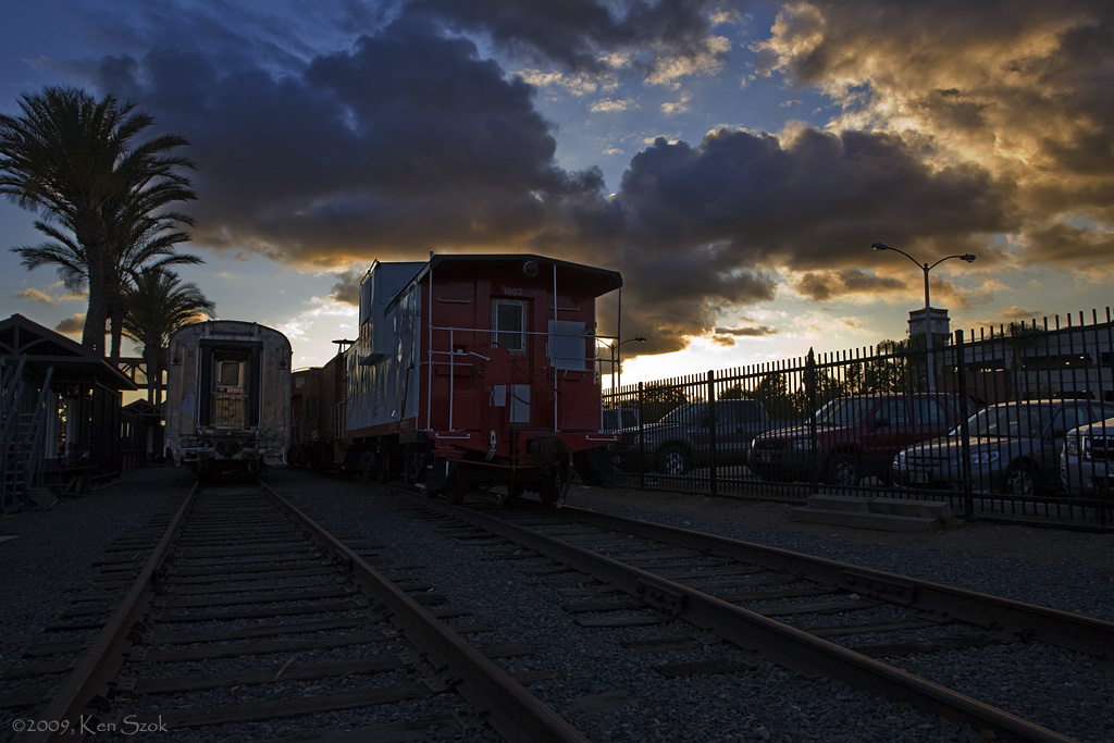 Clouds over Cabooses