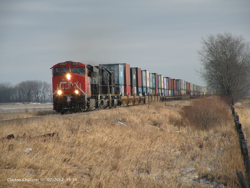 CN 111 Stack Train