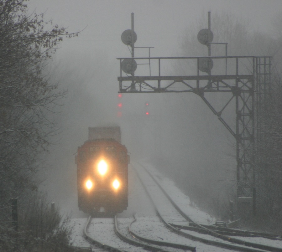 CN 148 out of the storm