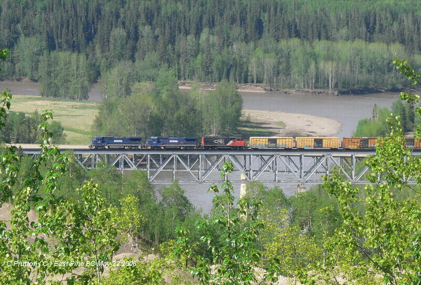CN ex BCR  Train 579