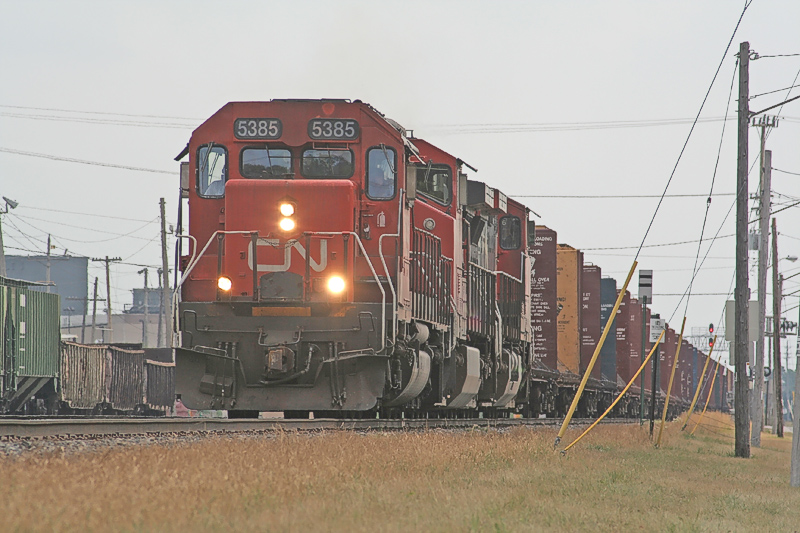CN train at Neenah, Wis.
