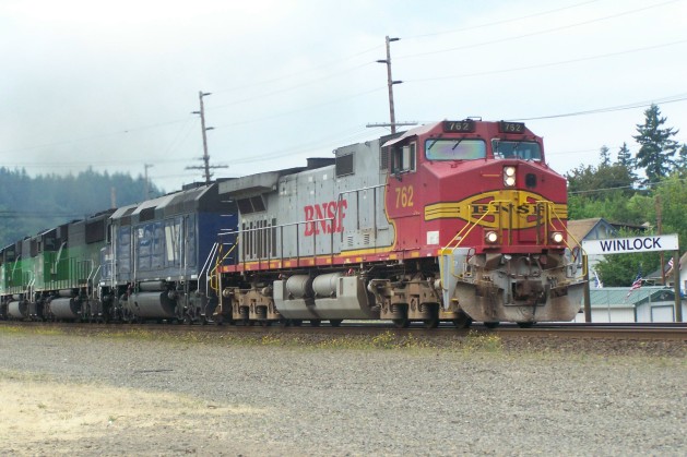 Coal train with a Surprise!