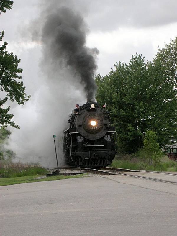 Coming out of her own steam
