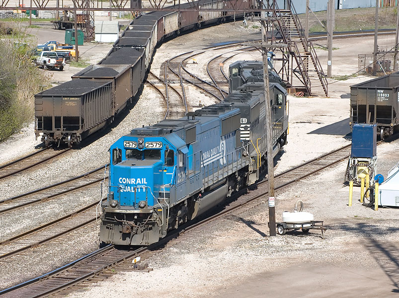 Conrail 2579 at NS Ashtabula Harbor Ohio Yard