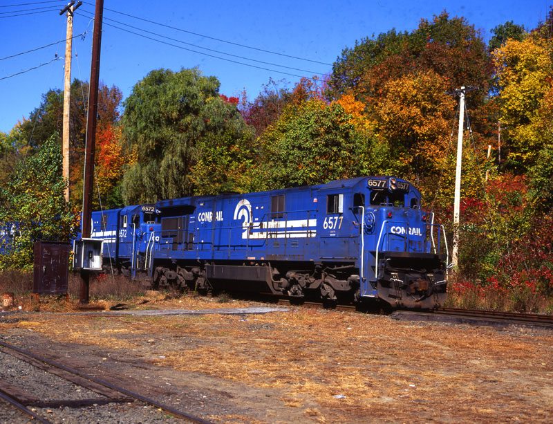 Conrail in the Berkshire Hills Conn.