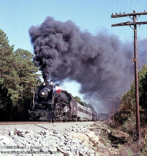 Cotton Belt 819 at Tyler, Texas