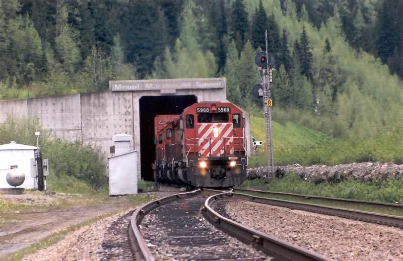 CP 5968 at Ross Peak BC