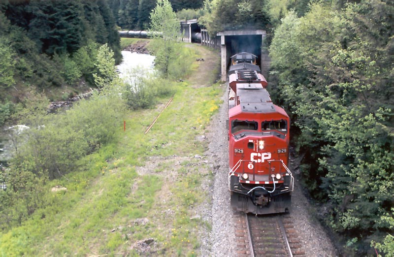 CP 9129 at Flat Creek BC