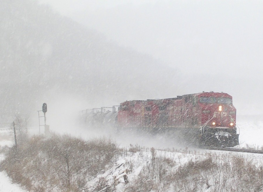 CP in the snow