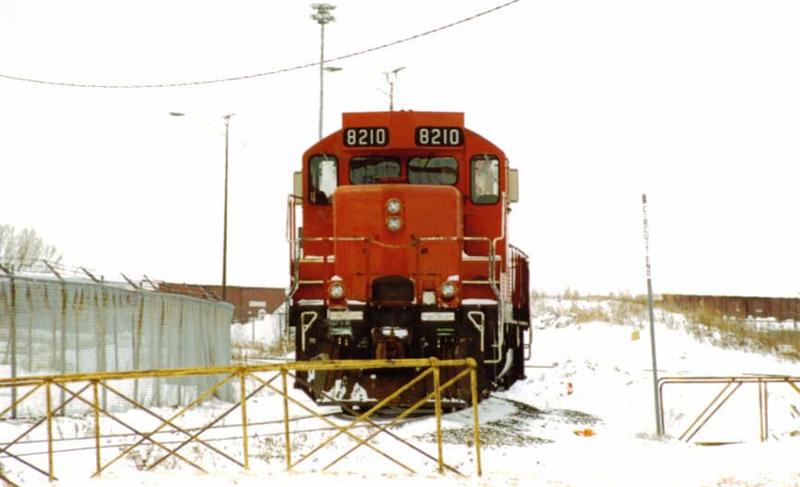 CPR 8210 Oshawa South yard
