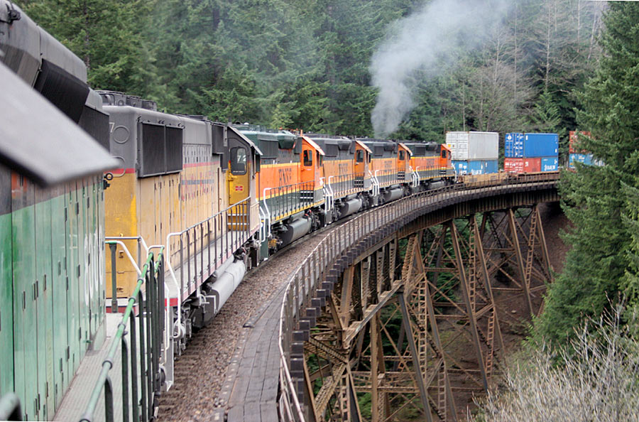 Crossing Foss RIver