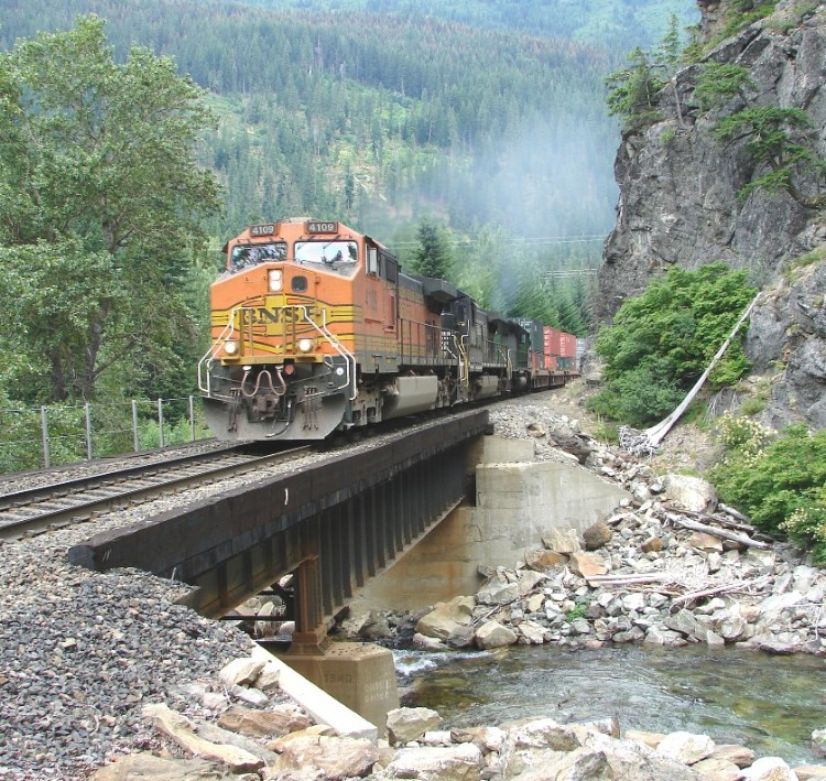Crossing Nason Creek #2