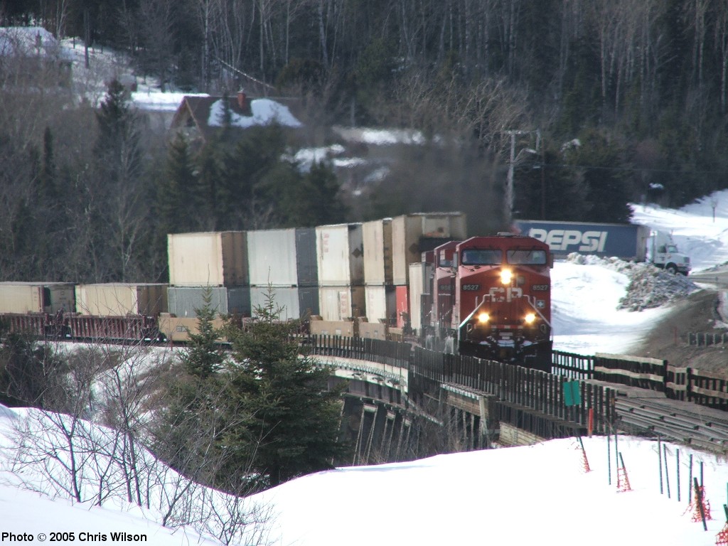 Crossing the Nipigon River