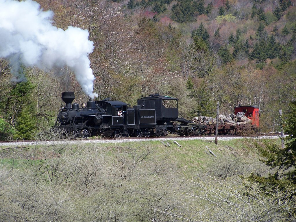CSRR 6 shoves the train to Bigcut