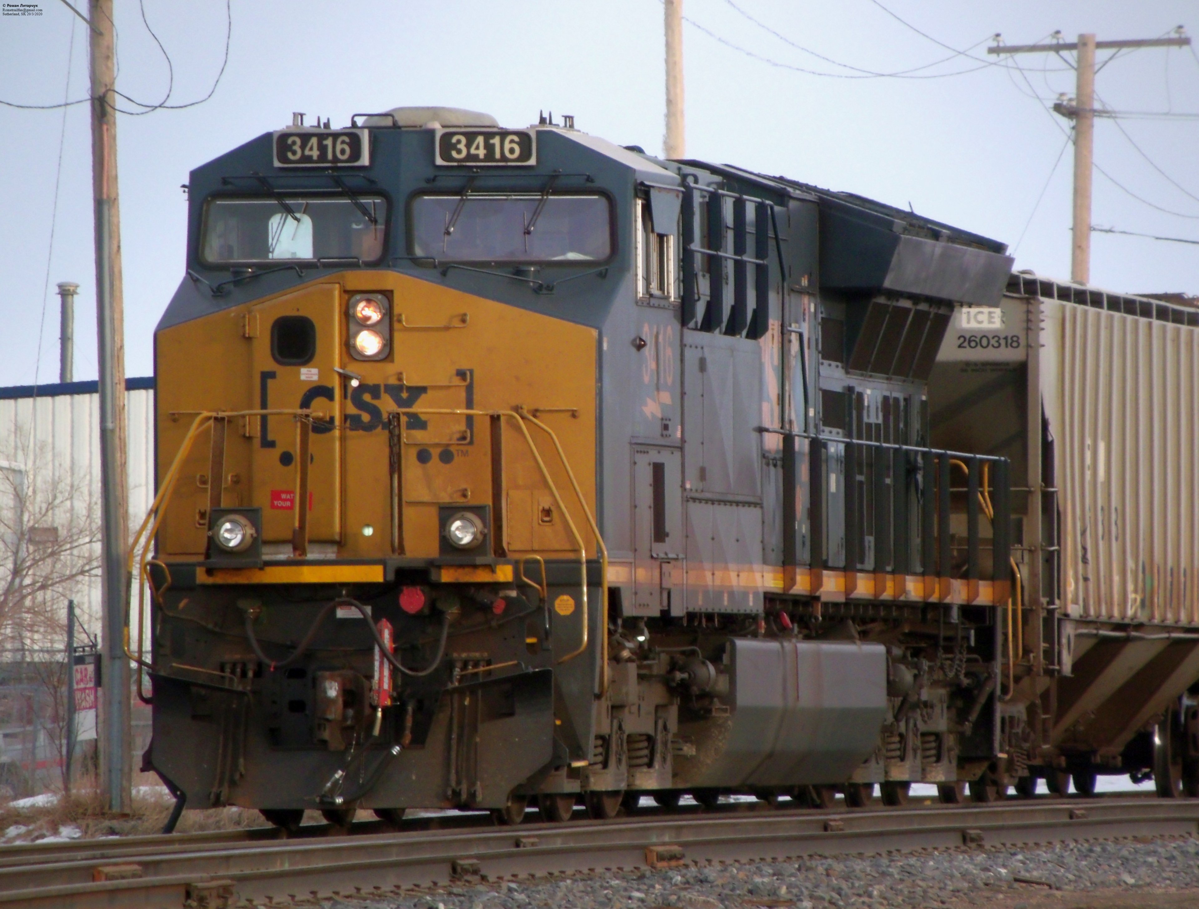 CSX 3416 ET44AH