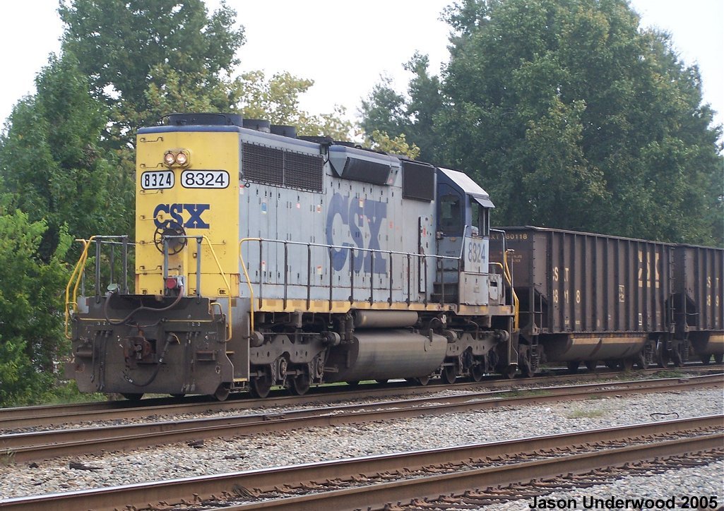 CSX 8324 Yard Job