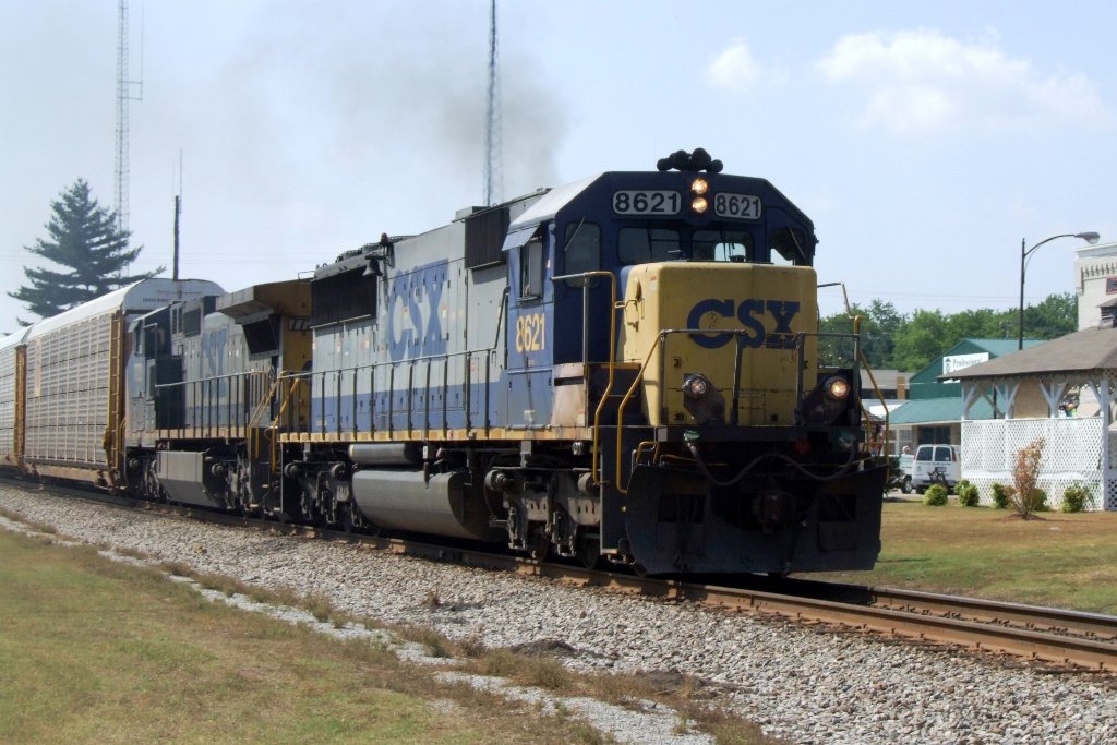 CSX # 8621 &  7723