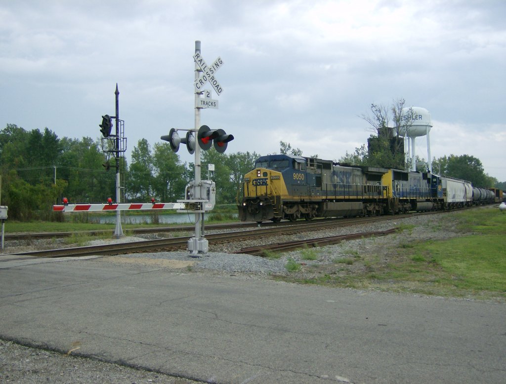 CSX 9050/4524 n/b Deshler Sep 7 2007