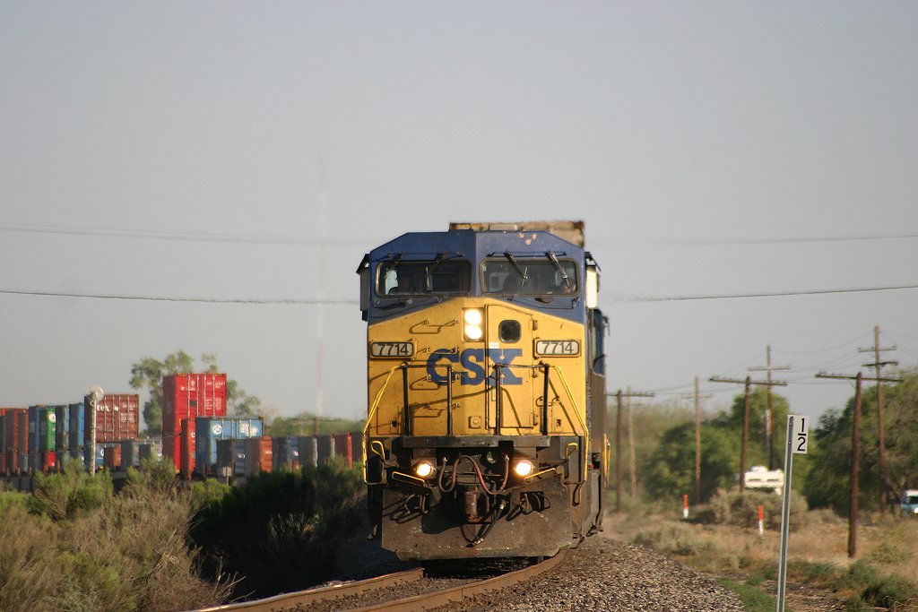 CSX in the desert