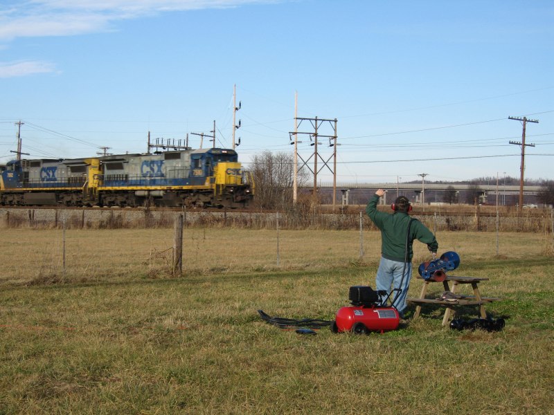 CSX January Railfanning