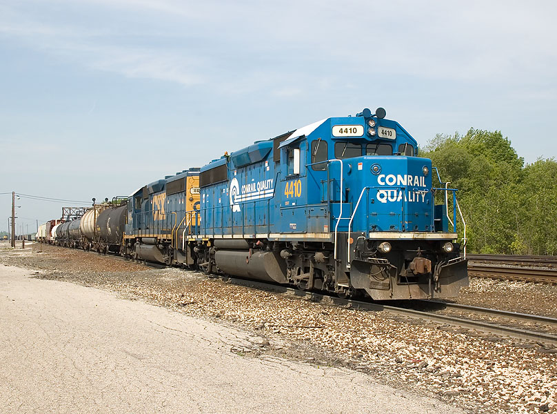 CSX Local C718 works CSX's "AY" Yard