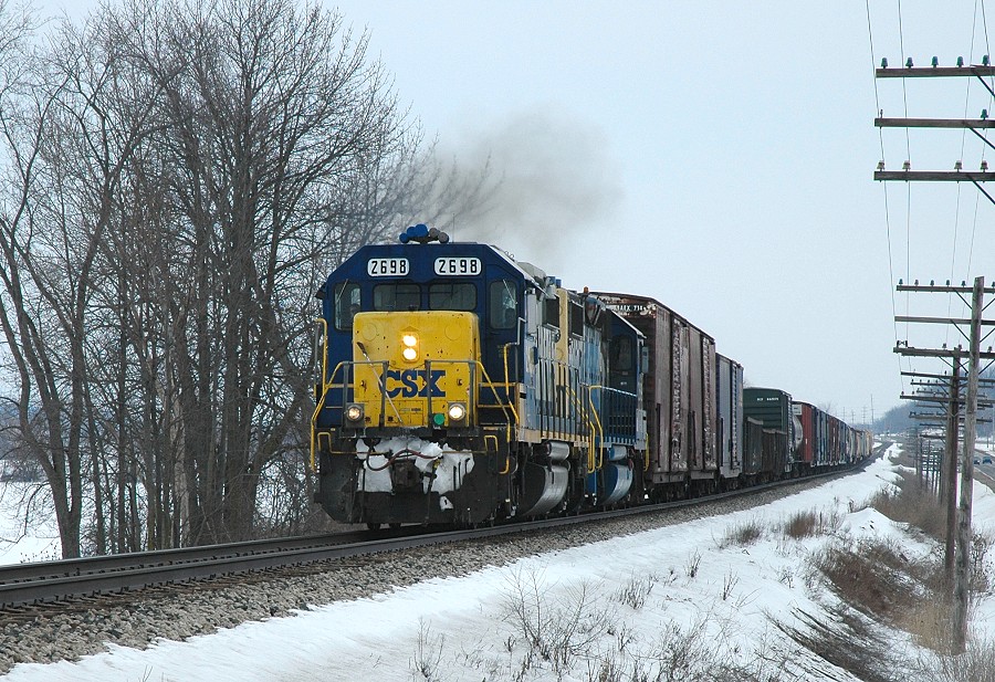 CSX Michigan Winter