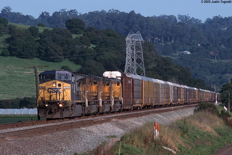 CSX on the left coast