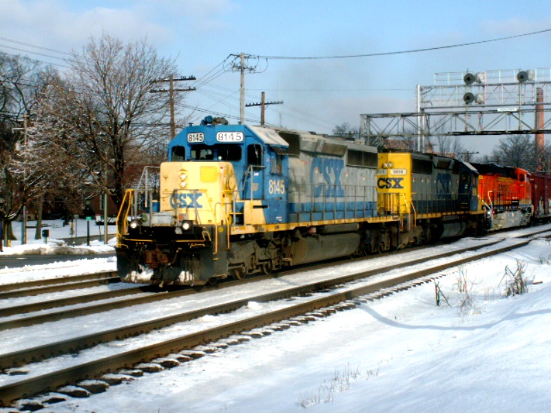 CSX SD40-2's