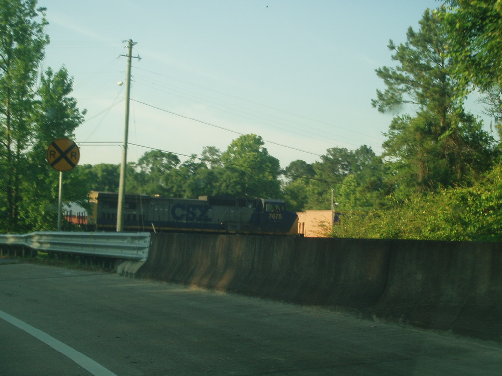 CSX Train in Ponce De Leon FL.