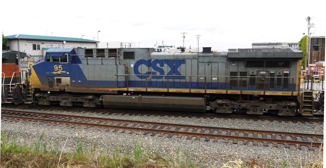 CSX Trio at Mukilteo, WA