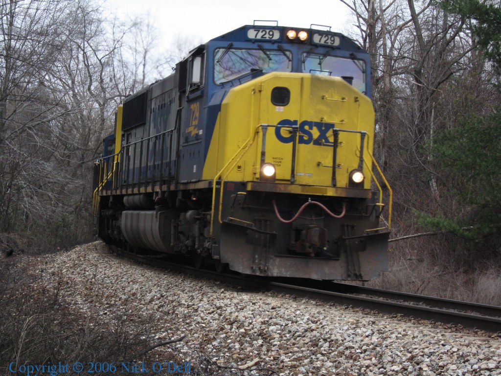 CSXT 729 - Riverbend