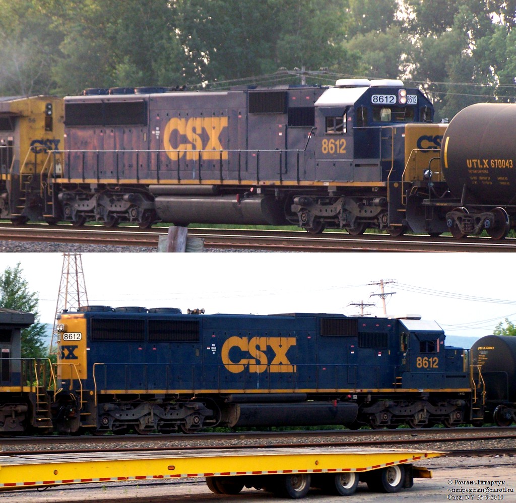 CSXT 8612 SD50