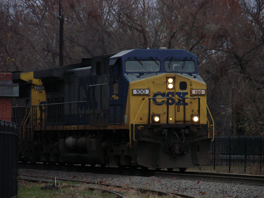 CSXT in the morning