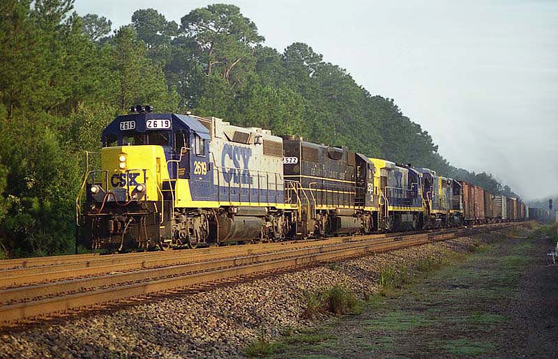 CSXT'S Nahunta Sub