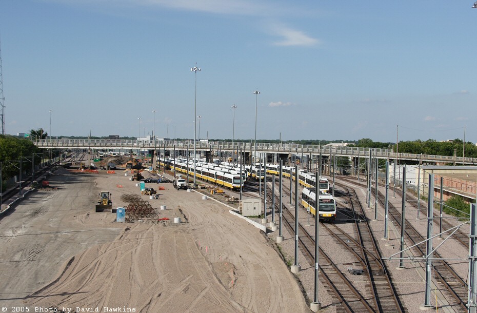 D.A.R.T. Light Rail Yard - Dallas TX