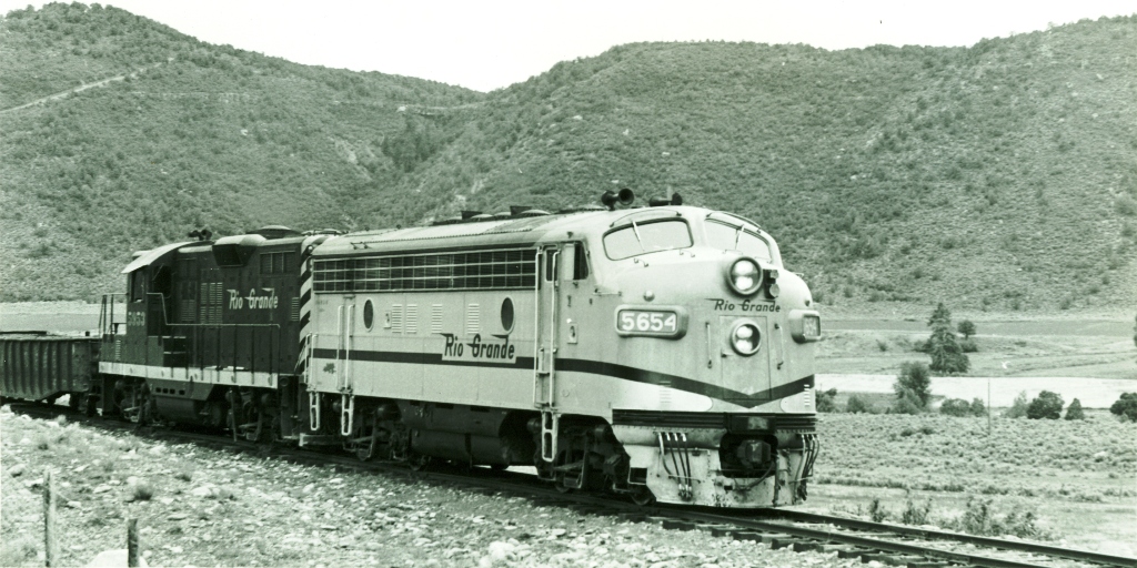 Denver and Rio grande  Ouray Colo.  August 8 1967