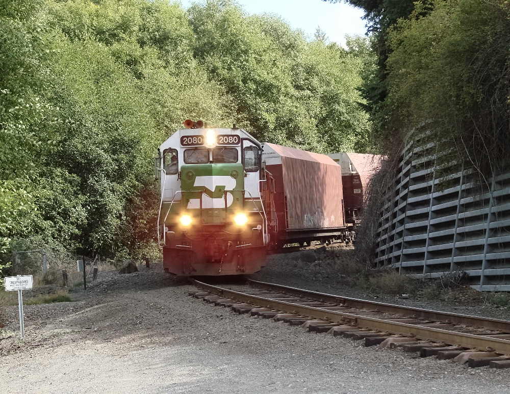 Dropping Down BOEING Hill